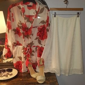 Shirt, skirt & shoes